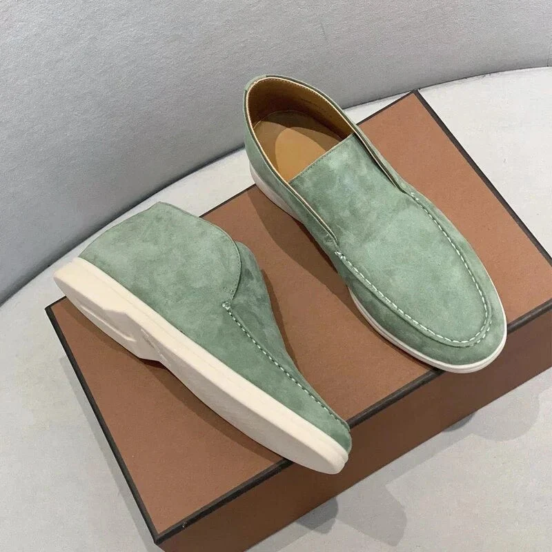 Herren-Slipper aus Wildleder zum Hineinschlüpfen