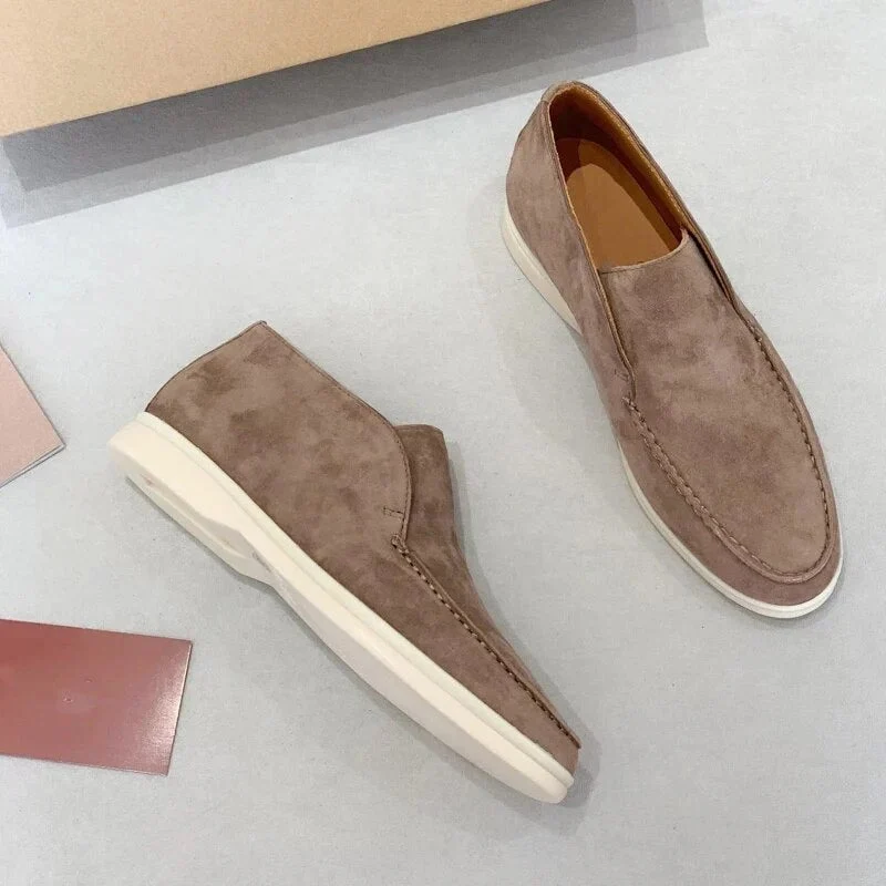 Herren-Slipper aus Wildleder zum Hineinschlüpfen