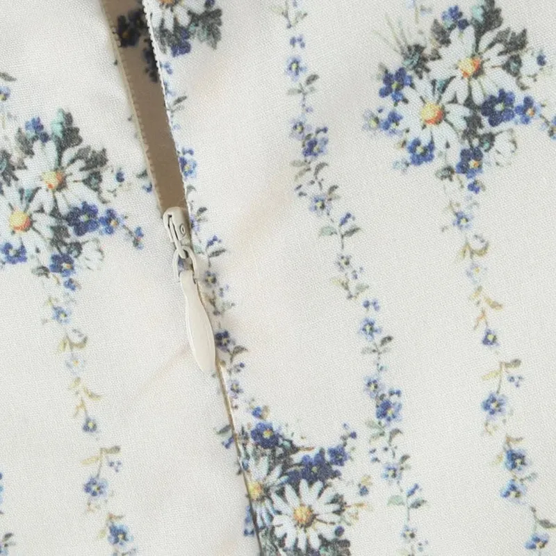 Midikleid mit Neckholder und Blumenmuster