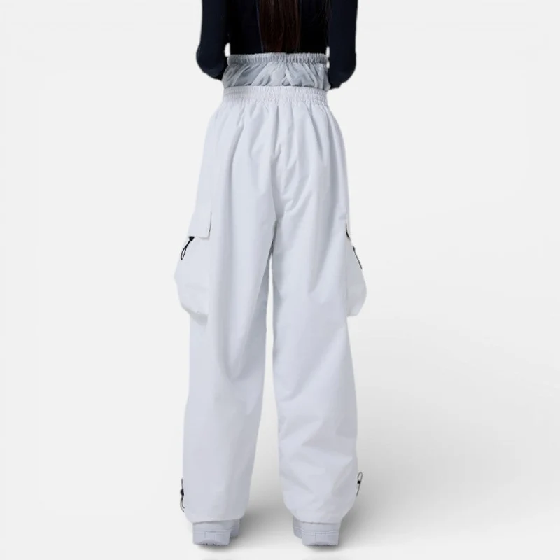 Damen Skihose mit weitem Schnitt und Taschen