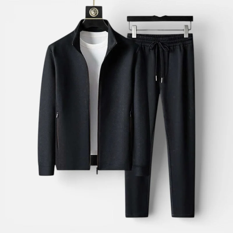 Herren Trainingsanzug mit Reißverschlussjacke und Hose