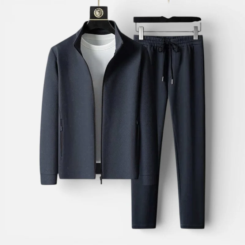 Herren Trainingsanzug mit Reißverschlussjacke und Hose