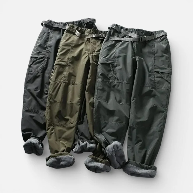 Herren Sporthose mit Fleecefutter und Seitentaschen