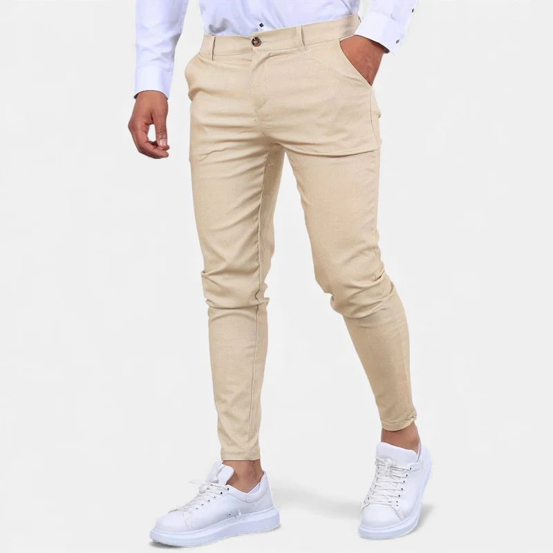 Herren Stretch Chinohose