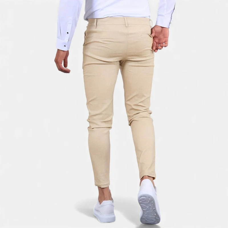 Herren Stretch Chinohose
