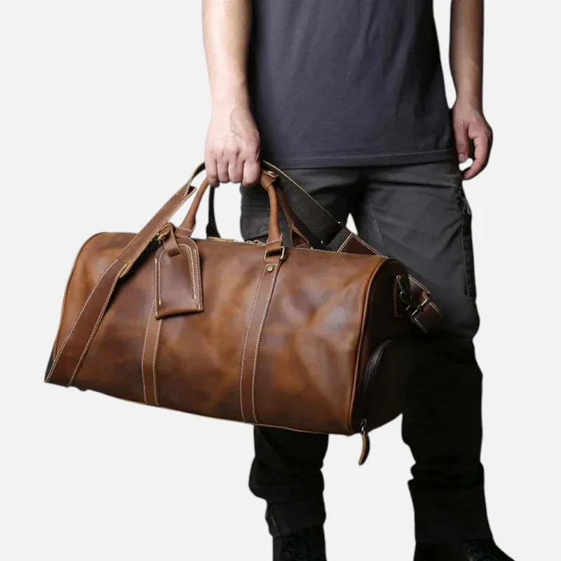 Herrentasche Reisetasche aus Leder