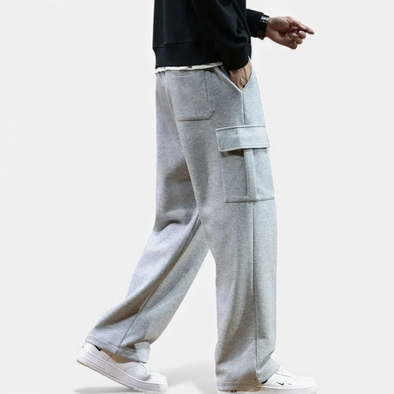 Herrenhose Freizeit Cargo mit weitem Bein