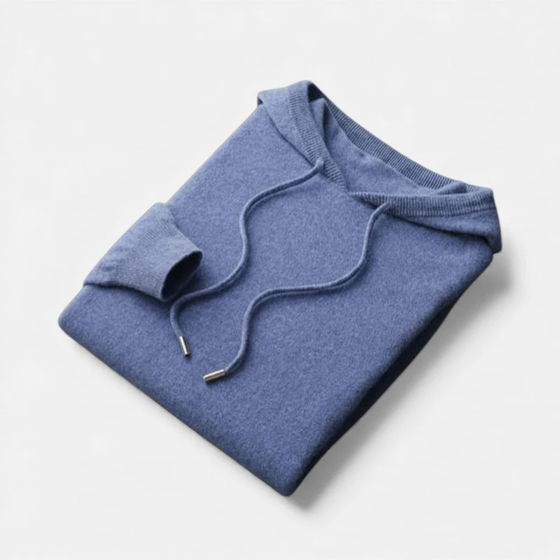 Damen Kaschmir Kapuzenpullover