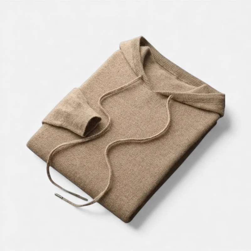 Damen Kaschmir Kapuzenpullover