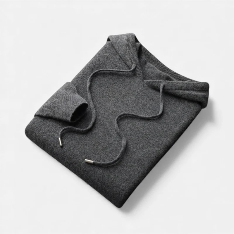 Damen Kaschmir Kapuzenpullover