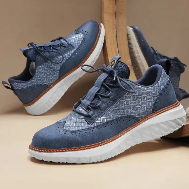 Herren Sneaker mit Strukturdesign