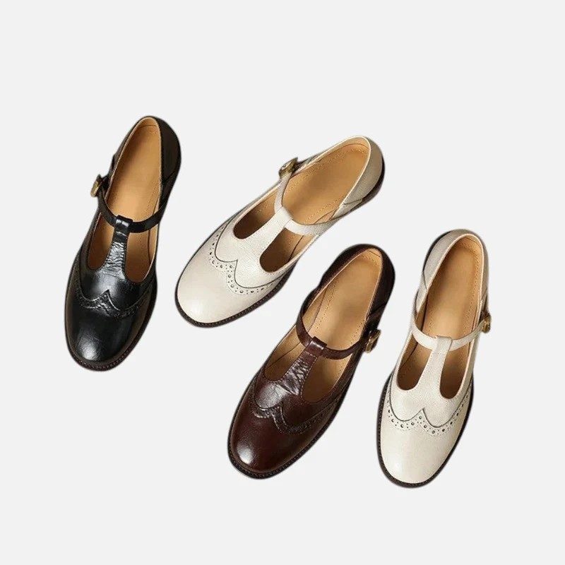 Damen Mary Jane Schuhe mit Schnalle
