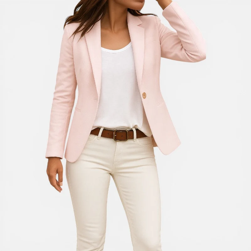 Blazer tailliert mit Reverskragen