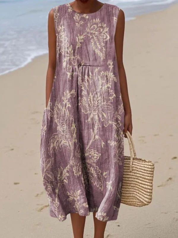 Celine - Sommerliches Midi-Kleid für den Alltag
