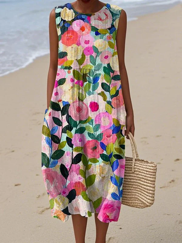 Noa - Midi Kleid für den Alltag