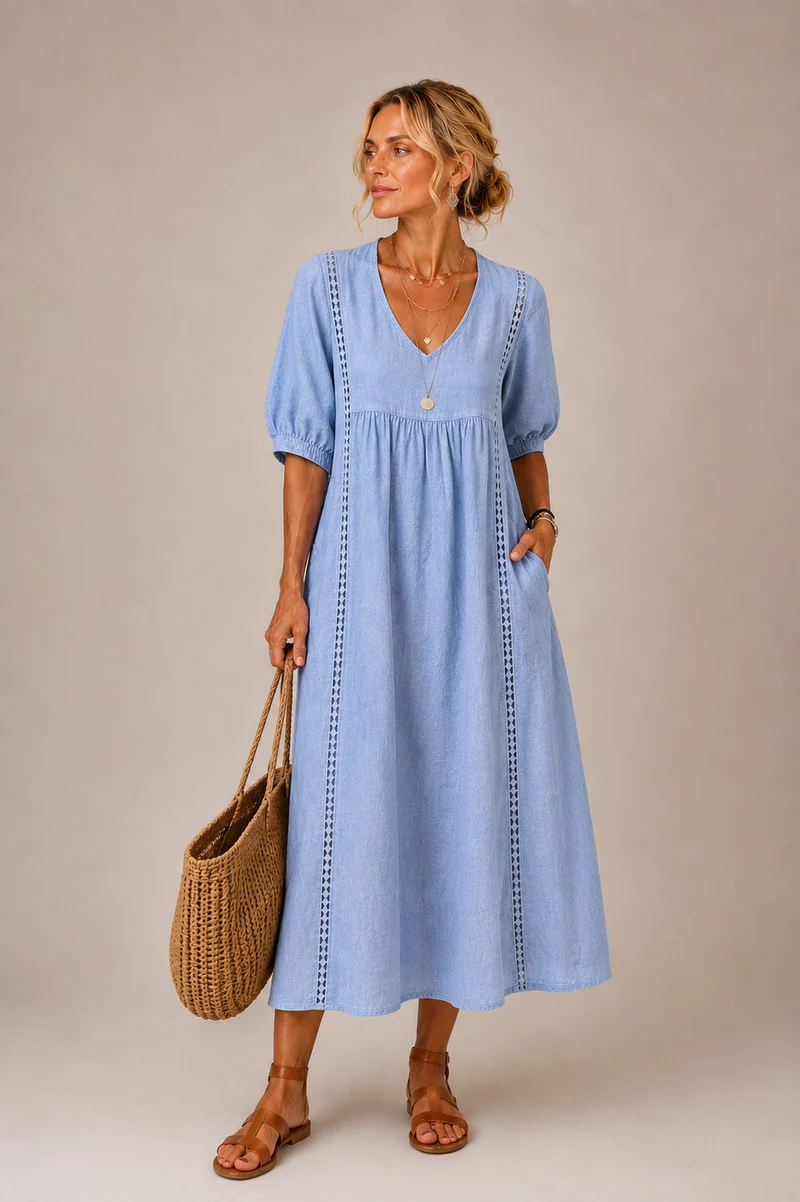Saar | Midi Sommerkleid