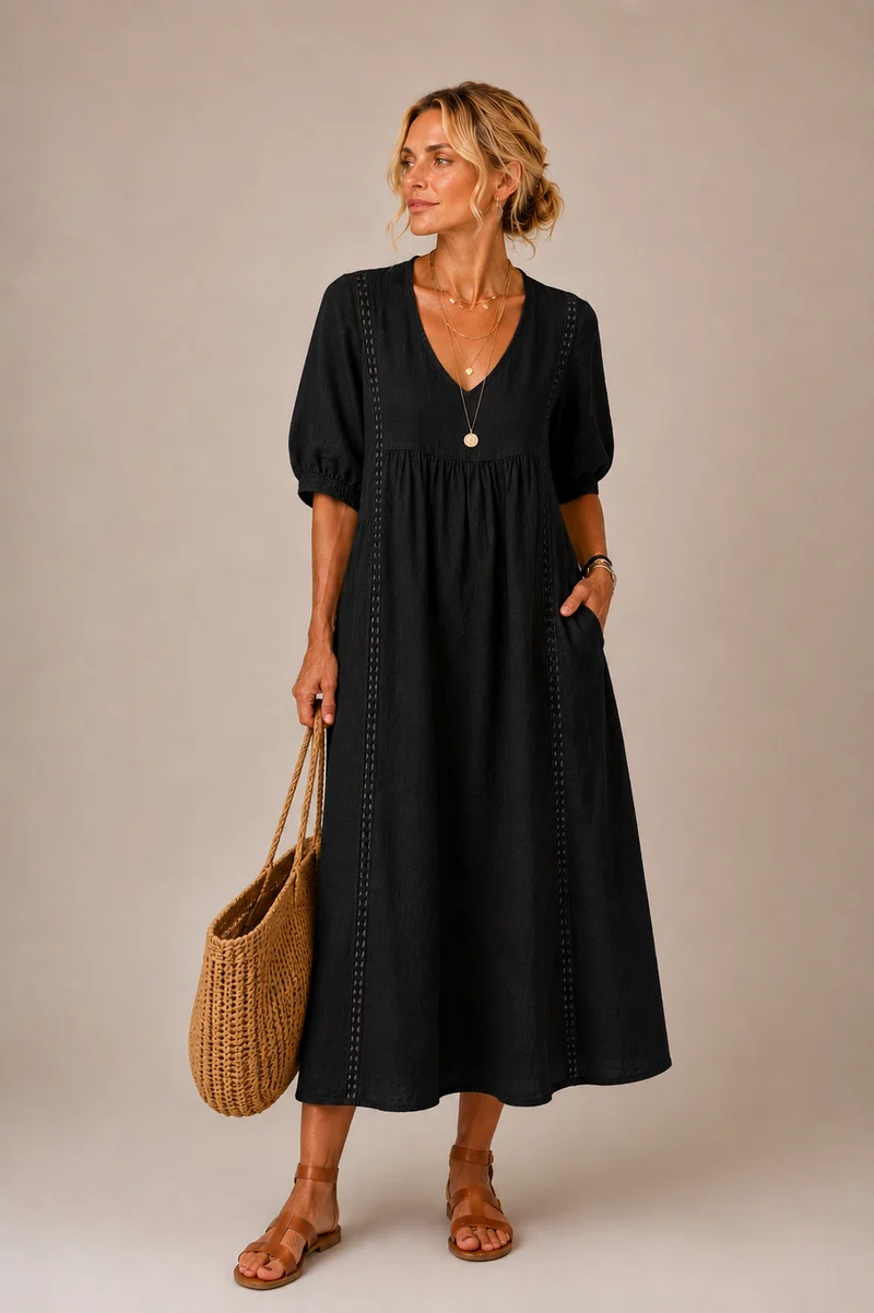 Saar | Midi Sommerkleid