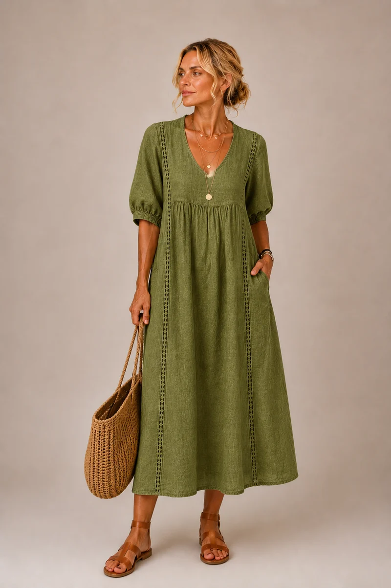 Saar | Midi Sommerkleid