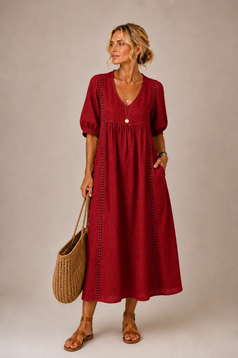 Saar | Midi Sommerkleid