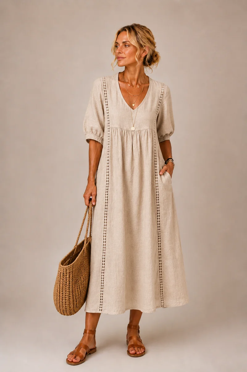 Saar | Midi Sommerkleid
