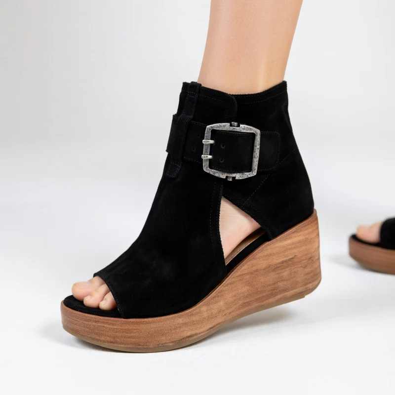 Nicolet — Offene Keilboots im modernen Stil