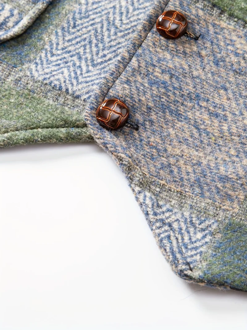 Klassisches Patchwork-Weste
