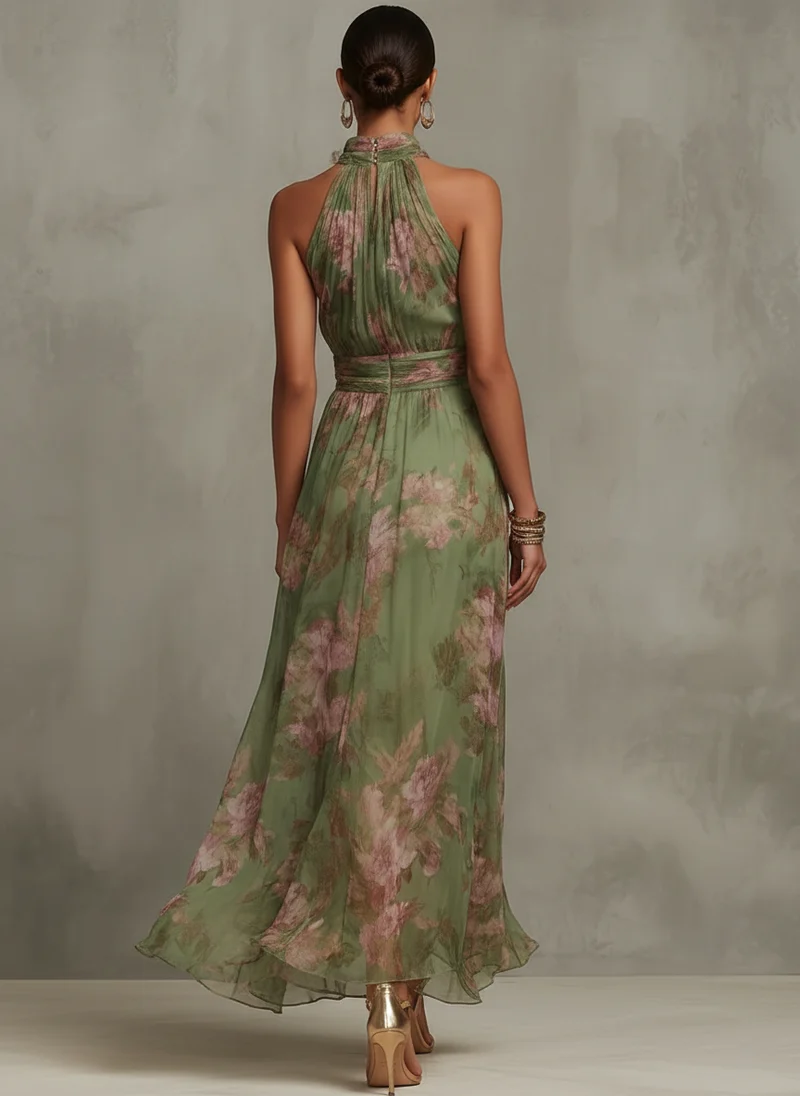 Ammie | Elegantes Sommerkleid mit Blumenmuster