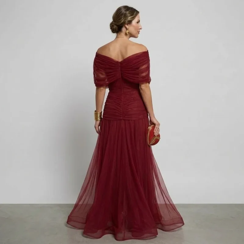 LouLou | Elegantes Maxikleid für festliche Anlässe mit V-Ausschnitt
