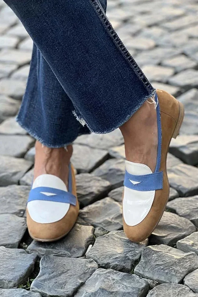 Mien | Loafer im Color-Block-Design