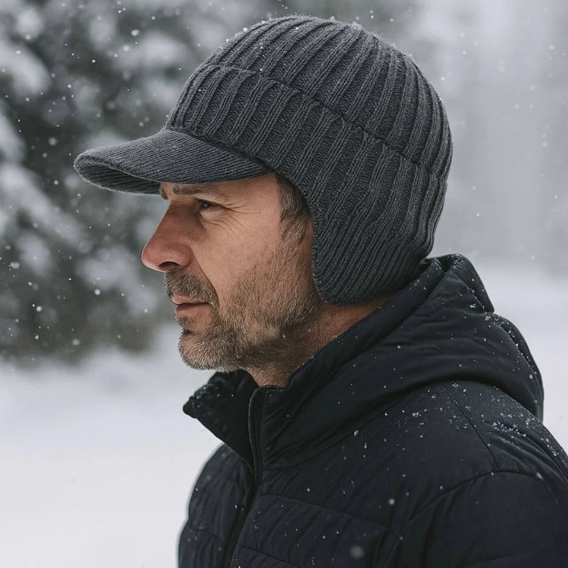 Bim – Unisex-Wintermütze mit Ohrenklappen