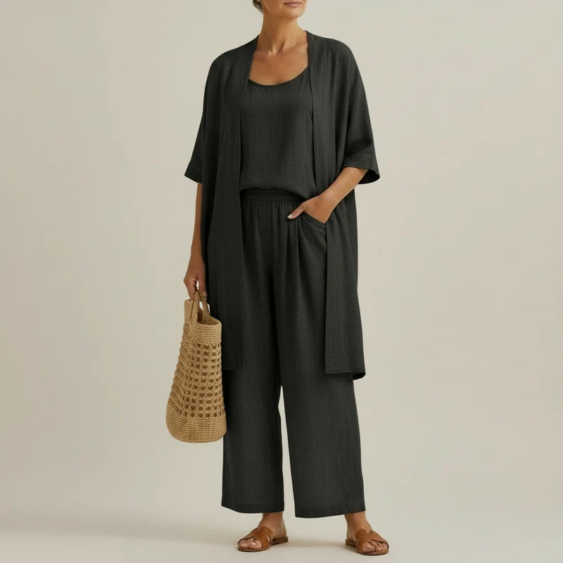 Ristna │ Minimalistisches dreiteiliges Set