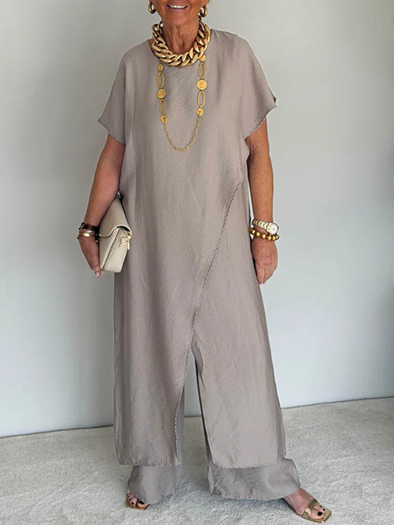 Yasmim │ Gemütliches Asymmetrisches Kleid