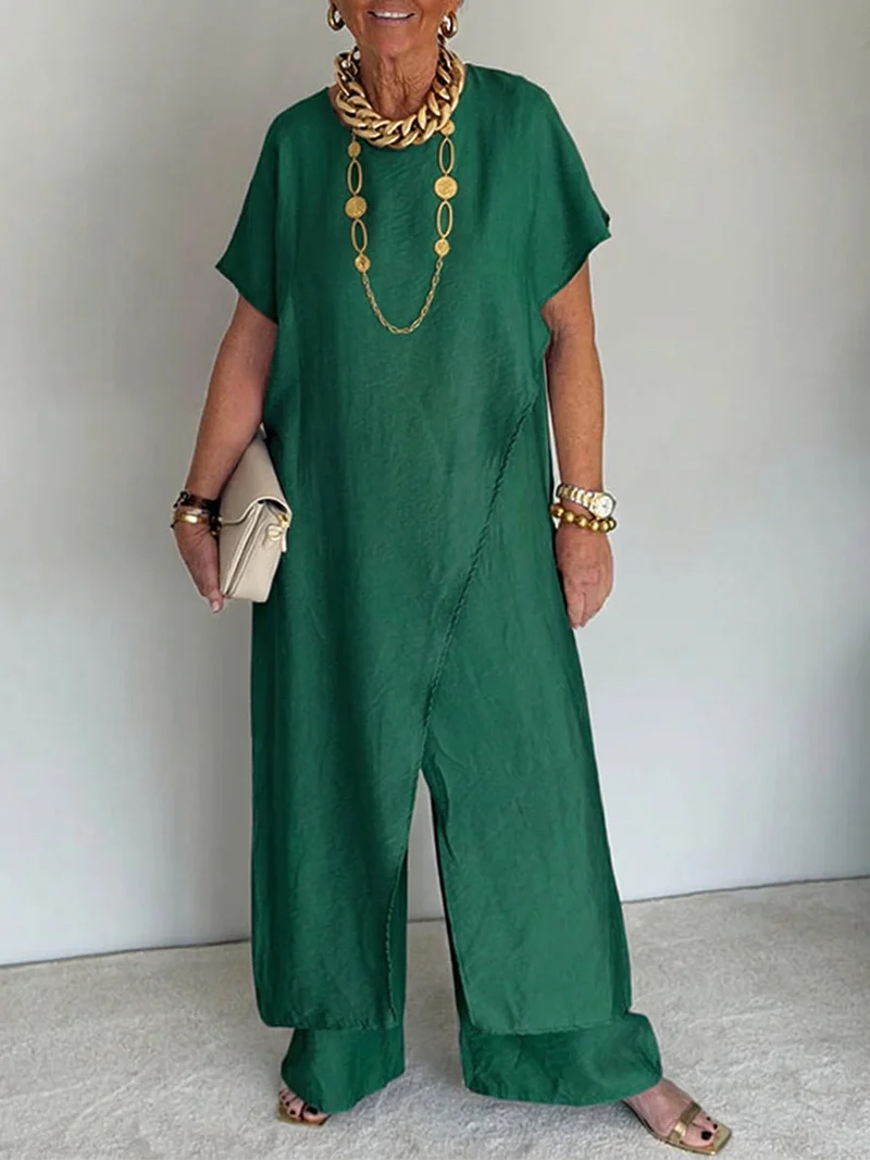 Yasmim │ Gemütliches Asymmetrisches Kleid