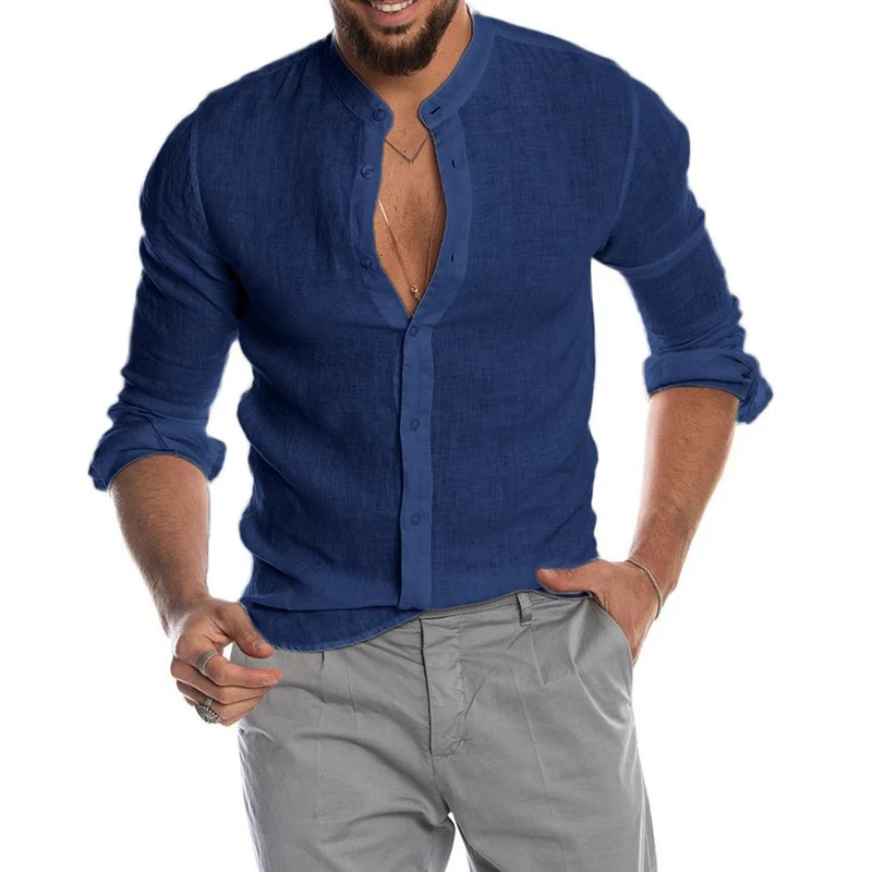 Gio │ Langarmhemd für Herren