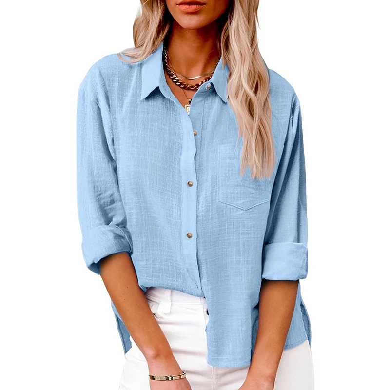 Kelly | Klassische Button-Down-Bluse