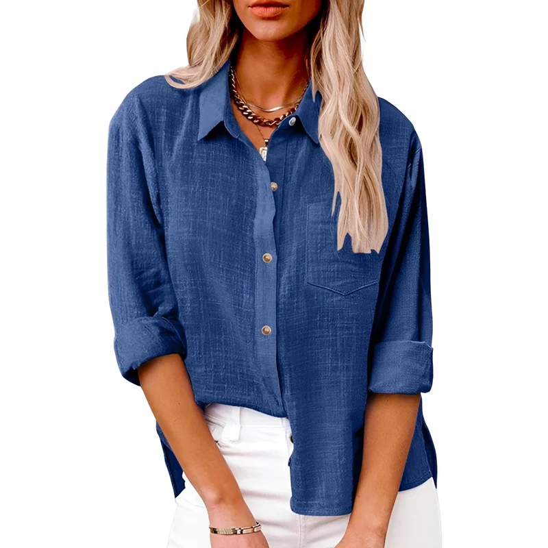 Kelly | Klassische Button-Down-Bluse