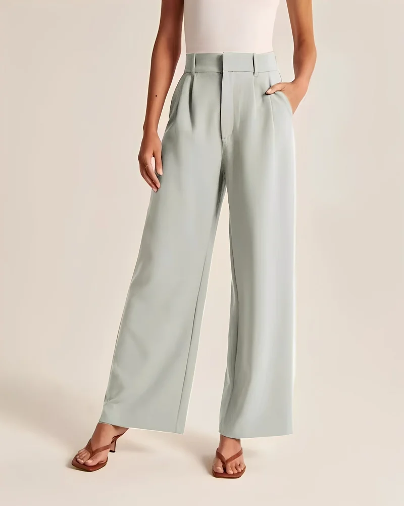 Ruela | Lässige Hose mit hohem Bund