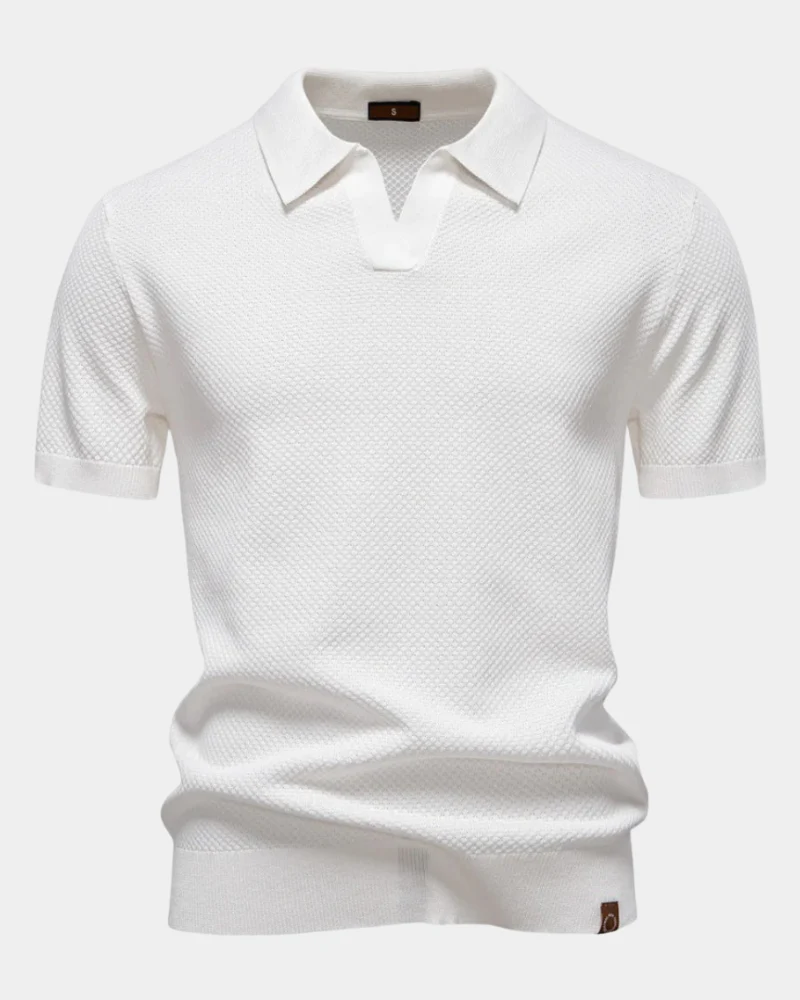 Diero | Lässiges Kurzarm-Poloshirt