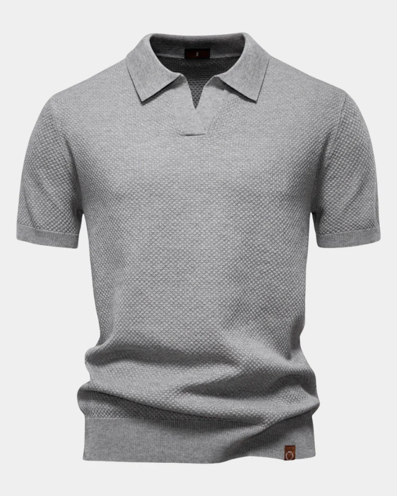 Diero | Lässiges Kurzarm-Poloshirt