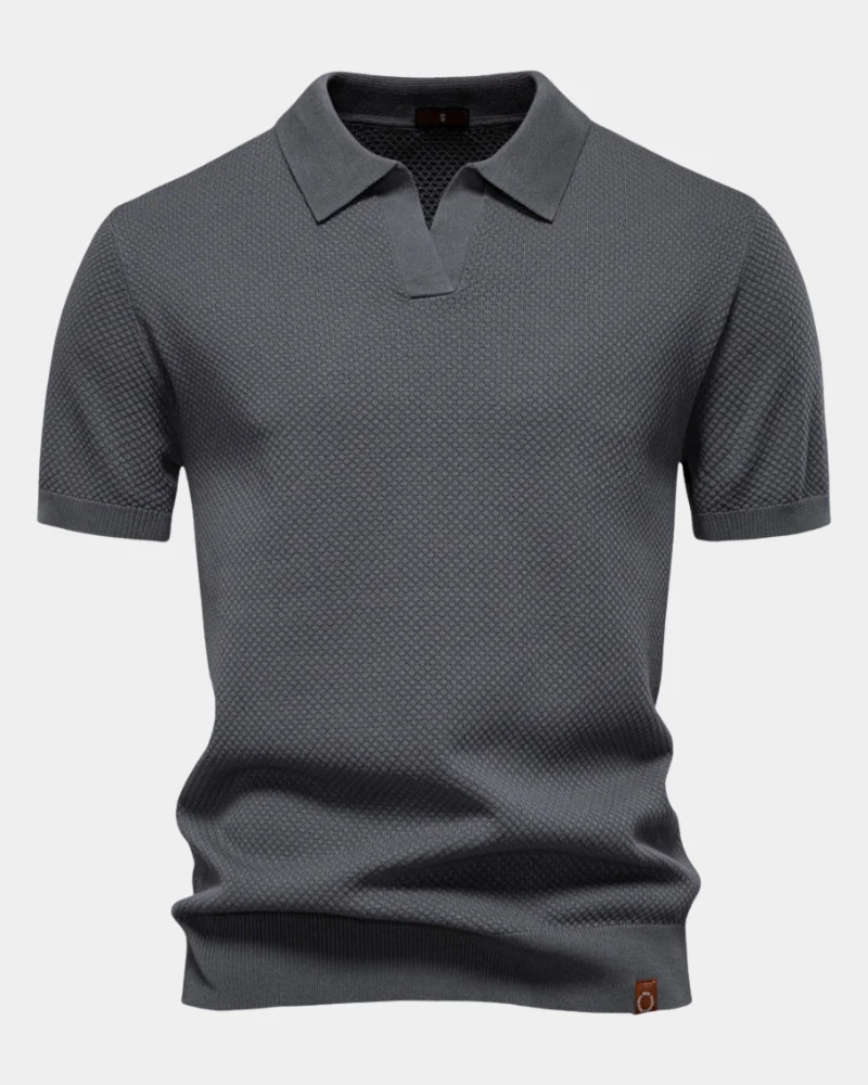 Diero | Lässiges Kurzarm-Poloshirt