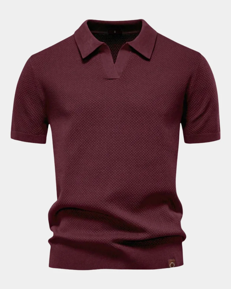 Diero | Lässiges Kurzarm-Poloshirt