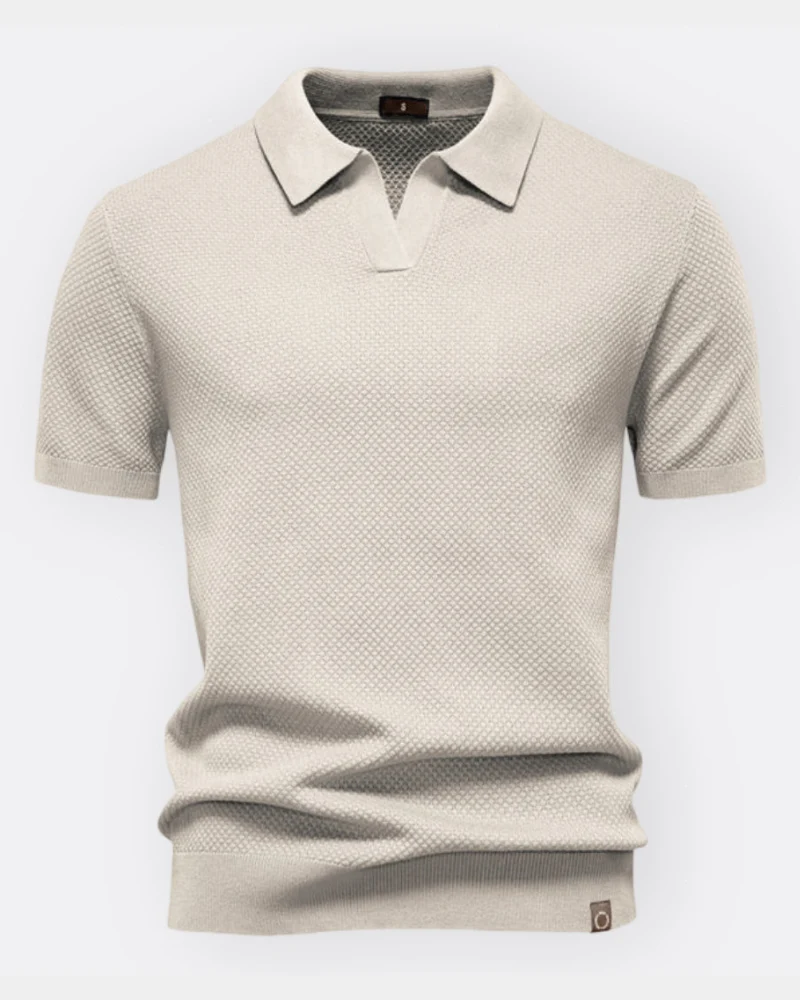Diero | Lässiges Kurzarm-Poloshirt