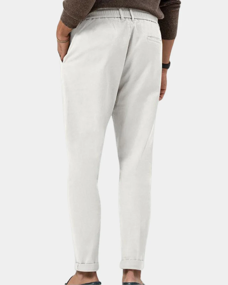Emyl | Slim-Fit-Bundfaltenhose