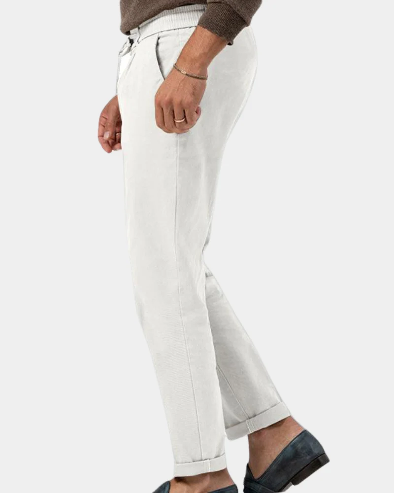 Emyl | Slim-Fit-Bundfaltenhose