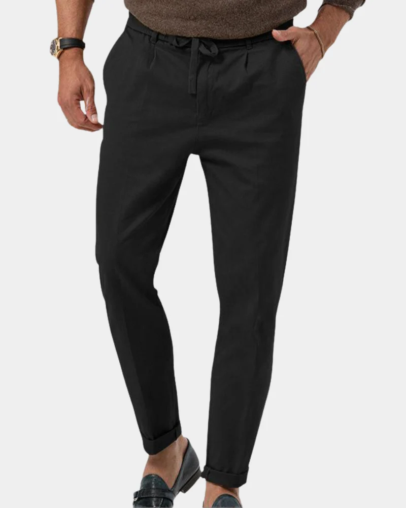 Emyl | Slim-Fit-Bundfaltenhose