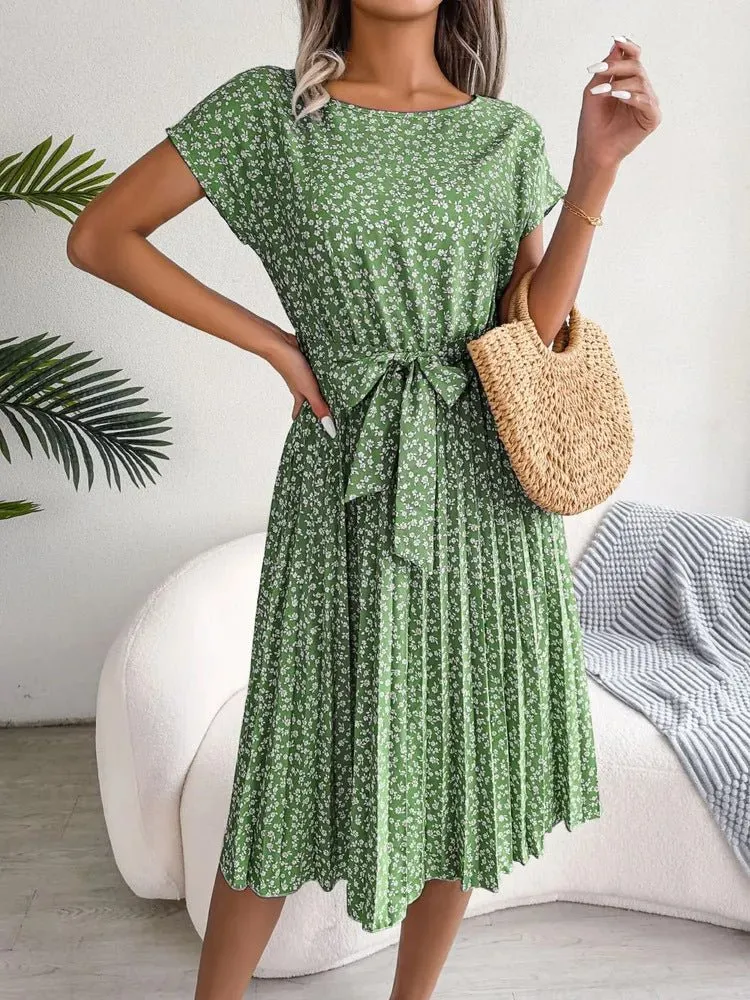Brianna | Elegantes und lässiges Plisseekleid