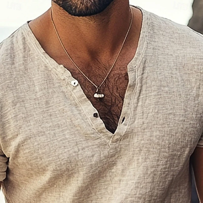 Franz | Lässiges Sommer-Henley-Shirt