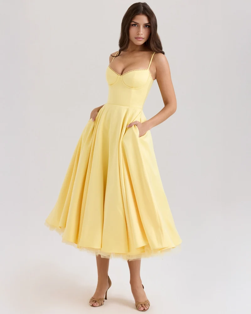 Olla | Elegantes Midikleid