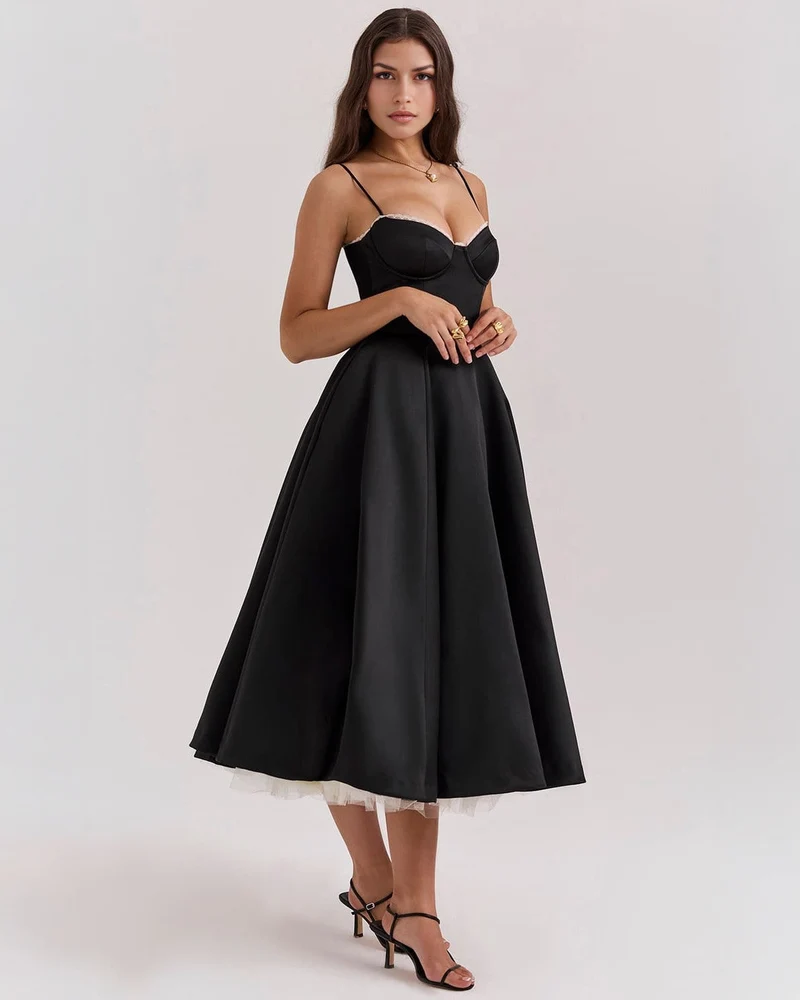 Olla | Elegantes Midikleid