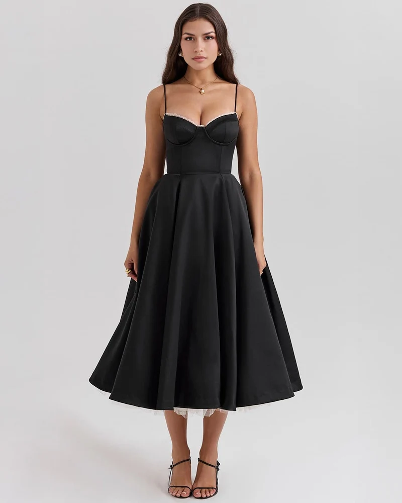 Olla | Elegantes Midikleid